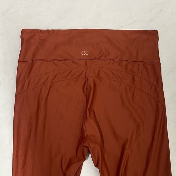 Calia Stay The Path Orange Cropped Leggings Size XXL - Picture 4 of 7